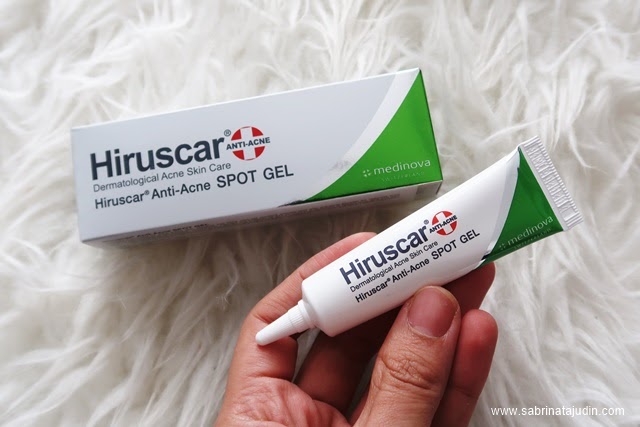 Review kem trị mụn đầu đen hiruscar anti-acne spot gel +