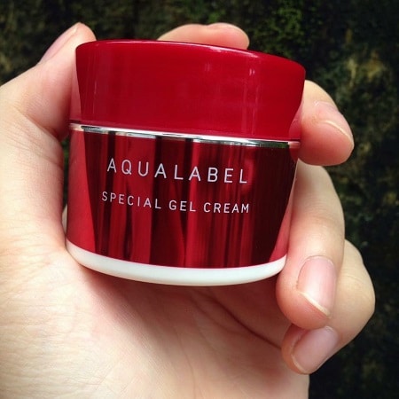 Review Kem dưỡng ẩm của Nhật 5 in 1 Shiseido Aqualabel Special Gel Cream