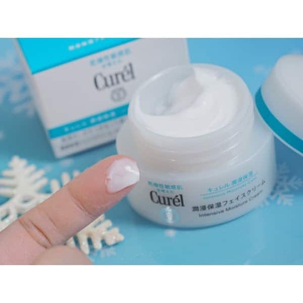 Review Kem dưỡng ẩm của Nhật Curel Intensive Moisture Care Intensive Moisture Cream