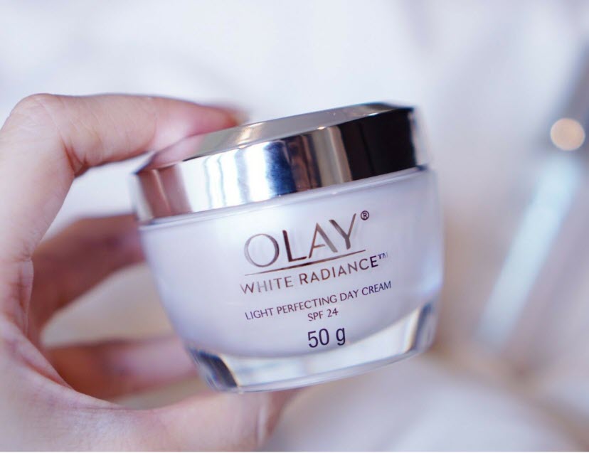 Review Kem dưỡng trắng da Thái Lan Olay White Radiance Light Perfecting Day Cream SPF 24