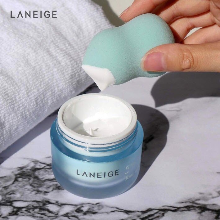 Review Kem dưỡng trắng da mặt Hàn Quốc Laneige White Dew Tone-Up Cream