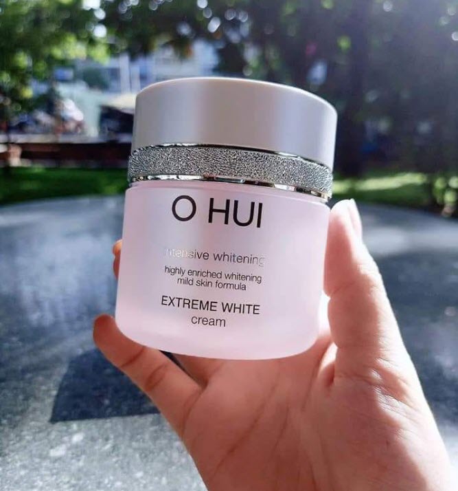 Review Kem dưỡng trắng da mặt Hàn Quốc OHUI Extreme White Cream