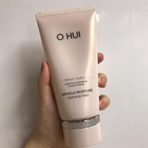 Review Sữa rửa mặt Hàn Quốc OHUI Miracle Moisture Cleansing Foam