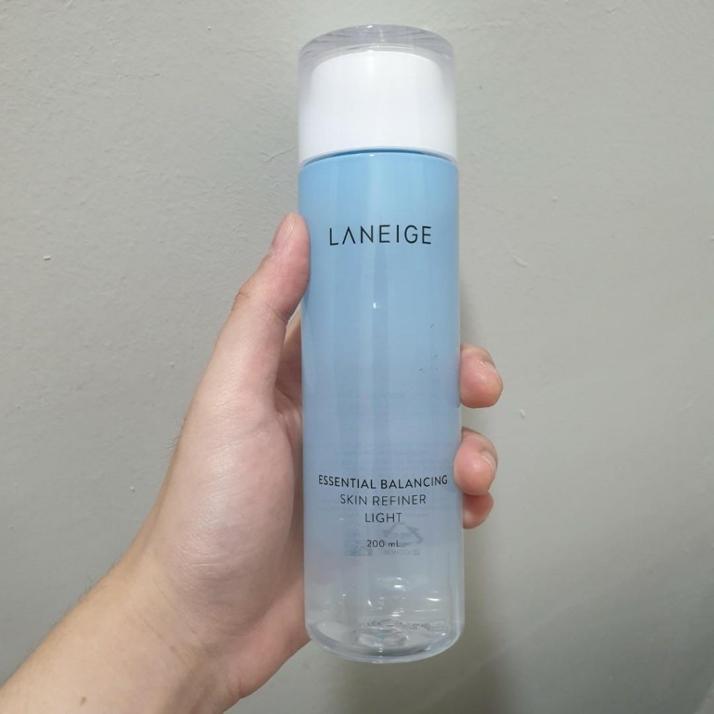 Review Nước hoa hồng cho da hỗn hợp Laneige Essential Balancing Skin Refiner Light