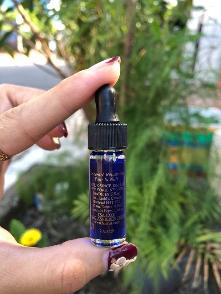 Review serum phục hồi da kiehl's midnight recovery concentrate