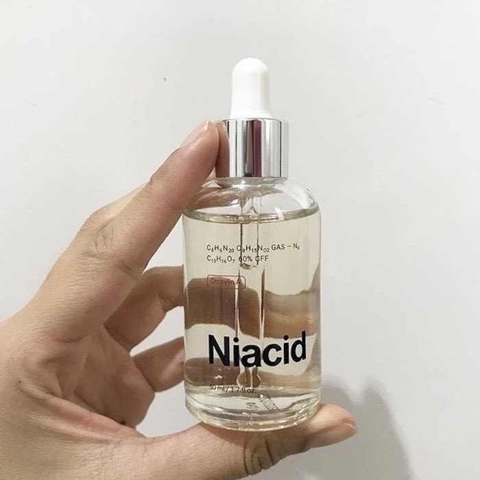Review Serum trị sẹo rỗ Niacid (Slurp)