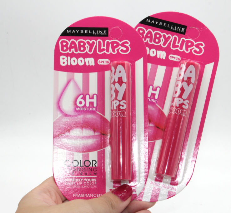 Son dưỡng môi Baby Lips Bloom Maybelline New York chống nắng SPF 16 (có màu)