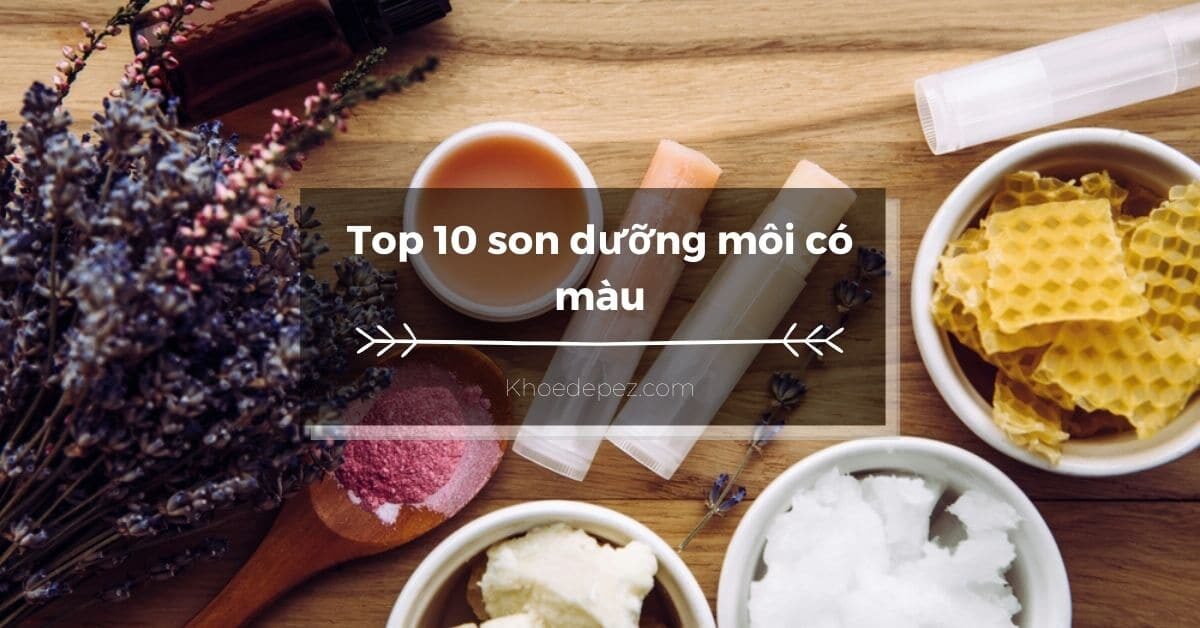 Top son dưỡng môi có màu