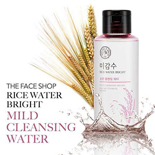 Review nước tẩy trang thefaceshop rice water bright mild cleansing water