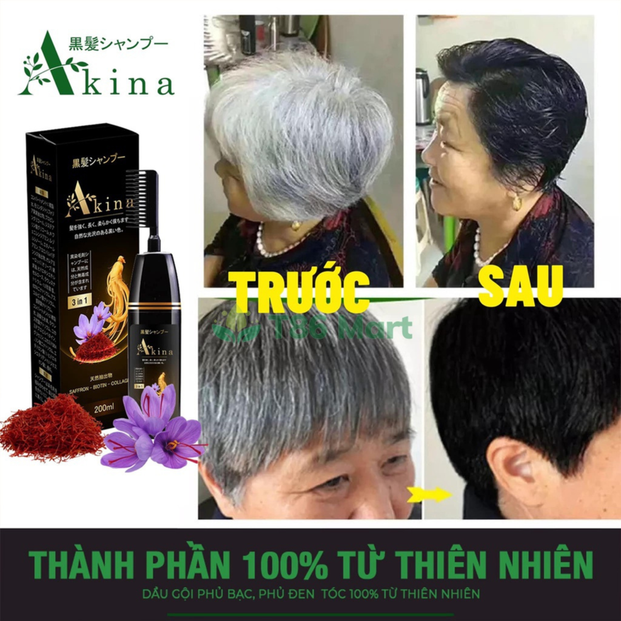 Lược phủ bạc akina thực sự hiệu quả trong việc ngăn ngừa tóc bạc và giúp tóc trông khỏe mạnh hơn