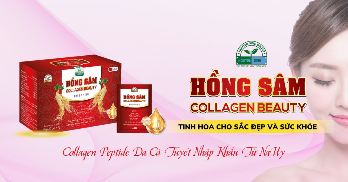 Review hồng sâm collagen beauty